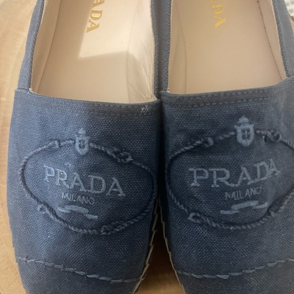 Prada denim espadrille. - Picture 3 of 7
